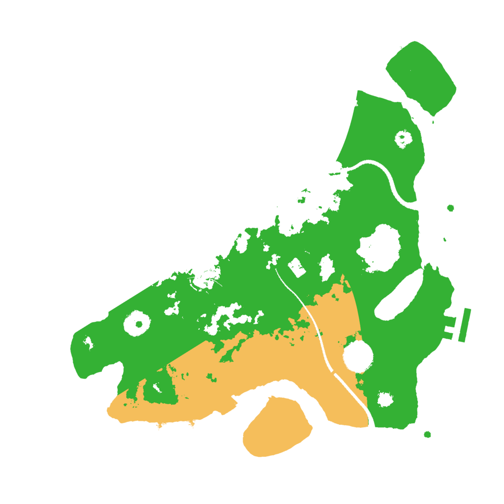 Biome Rust Map: Procedural Map, Size: 3000, Seed: 150798