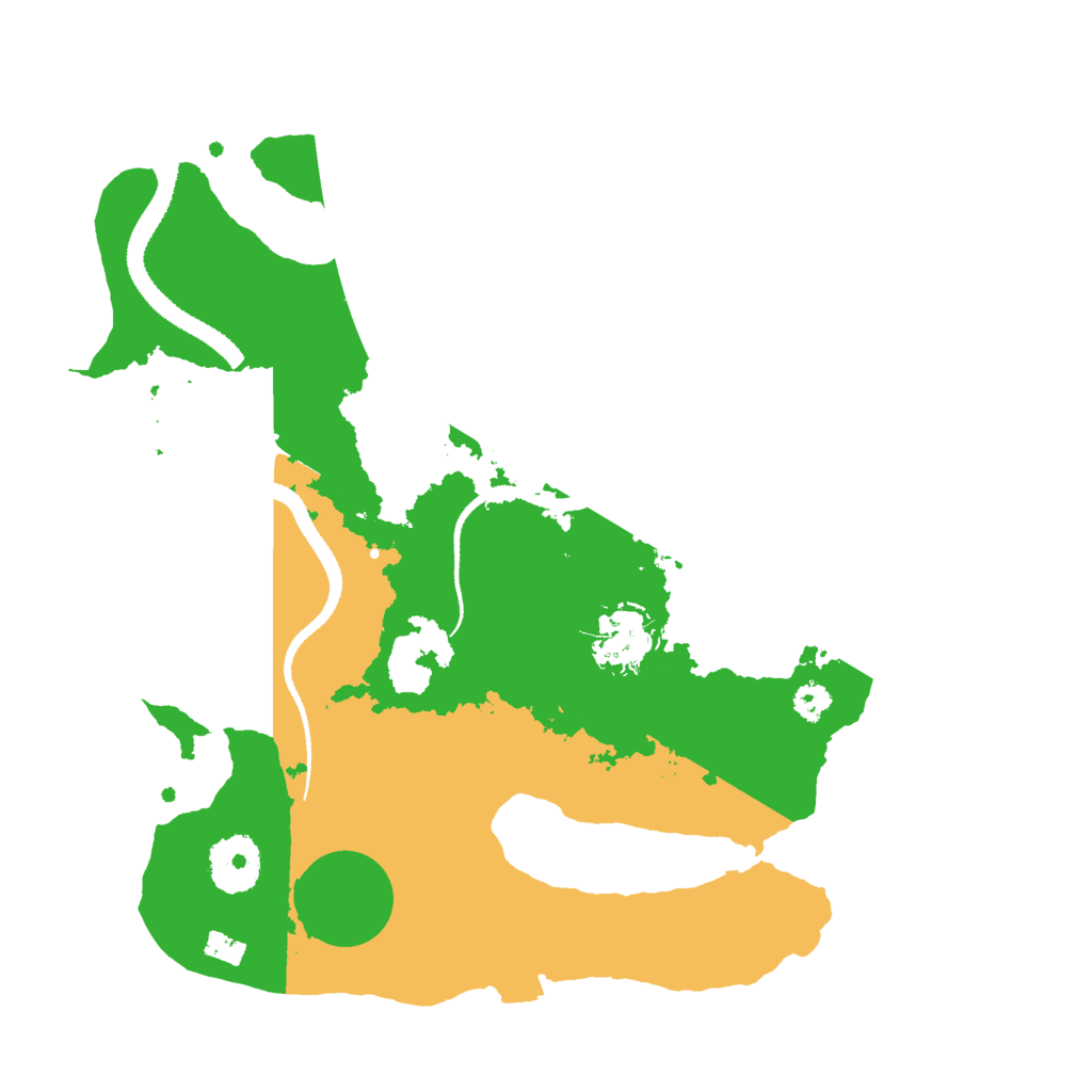 Biome Rust Map: Procedural Map, Size: 3000, Seed: 984562621