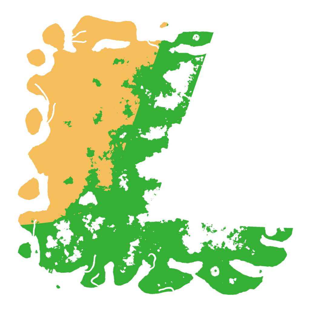 Biome Rust Map: Procedural Map, Size: 5000, Seed: 50410