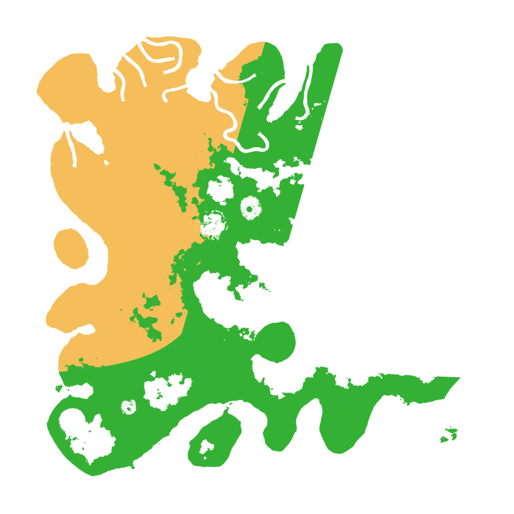 Biome Rust Map: Procedural Map, Size: 3500, Seed: 653687