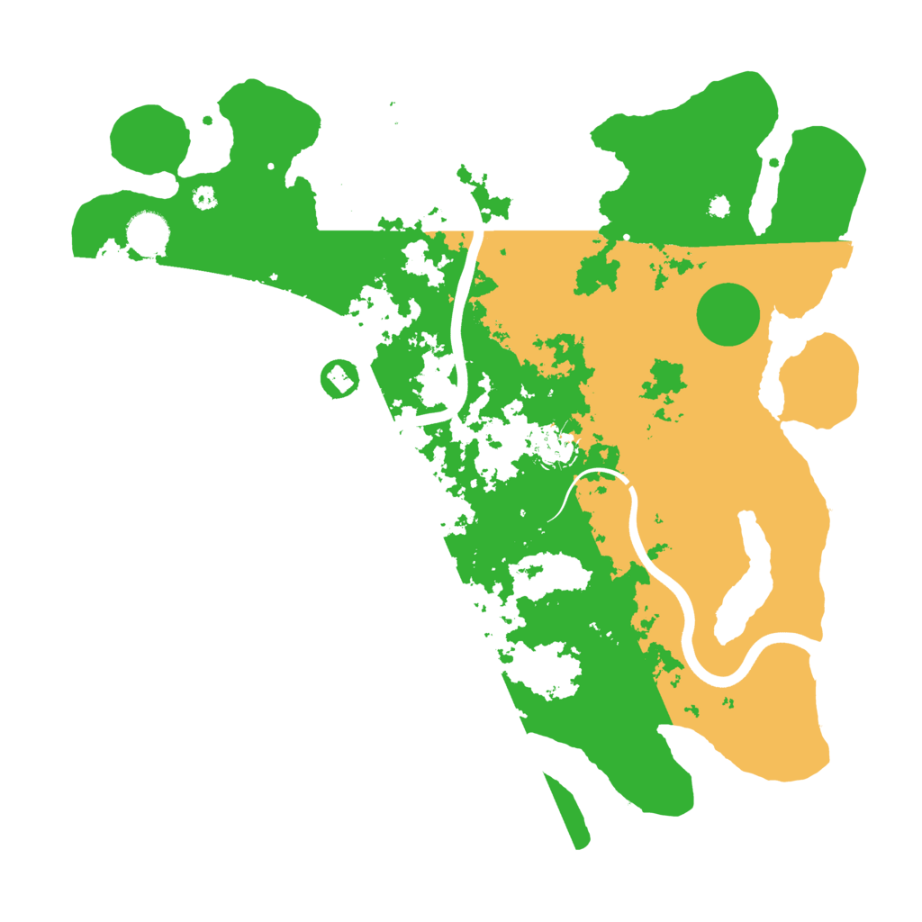 Biome Rust Map: Procedural Map, Size: 3850, Seed: 654288190