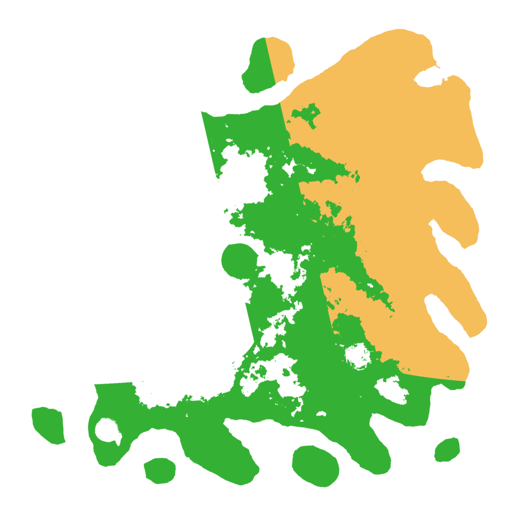 Biome Rust Map: Barren, Size: 4000, Seed: 813842091