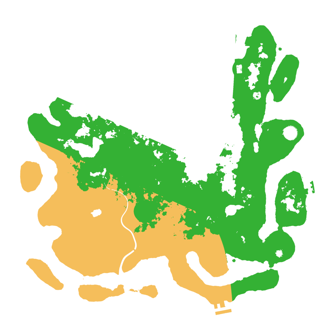 Biome Rust Map: Procedural Map, Size: 4000, Seed: 1176888069