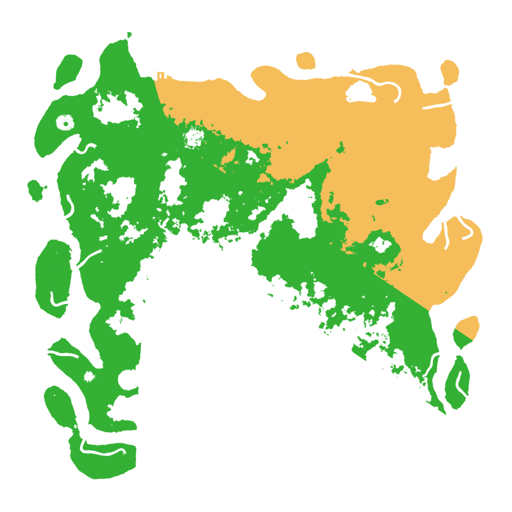 Biome Rust Map: Procedural Map, Size: 4500, Seed: 355065808