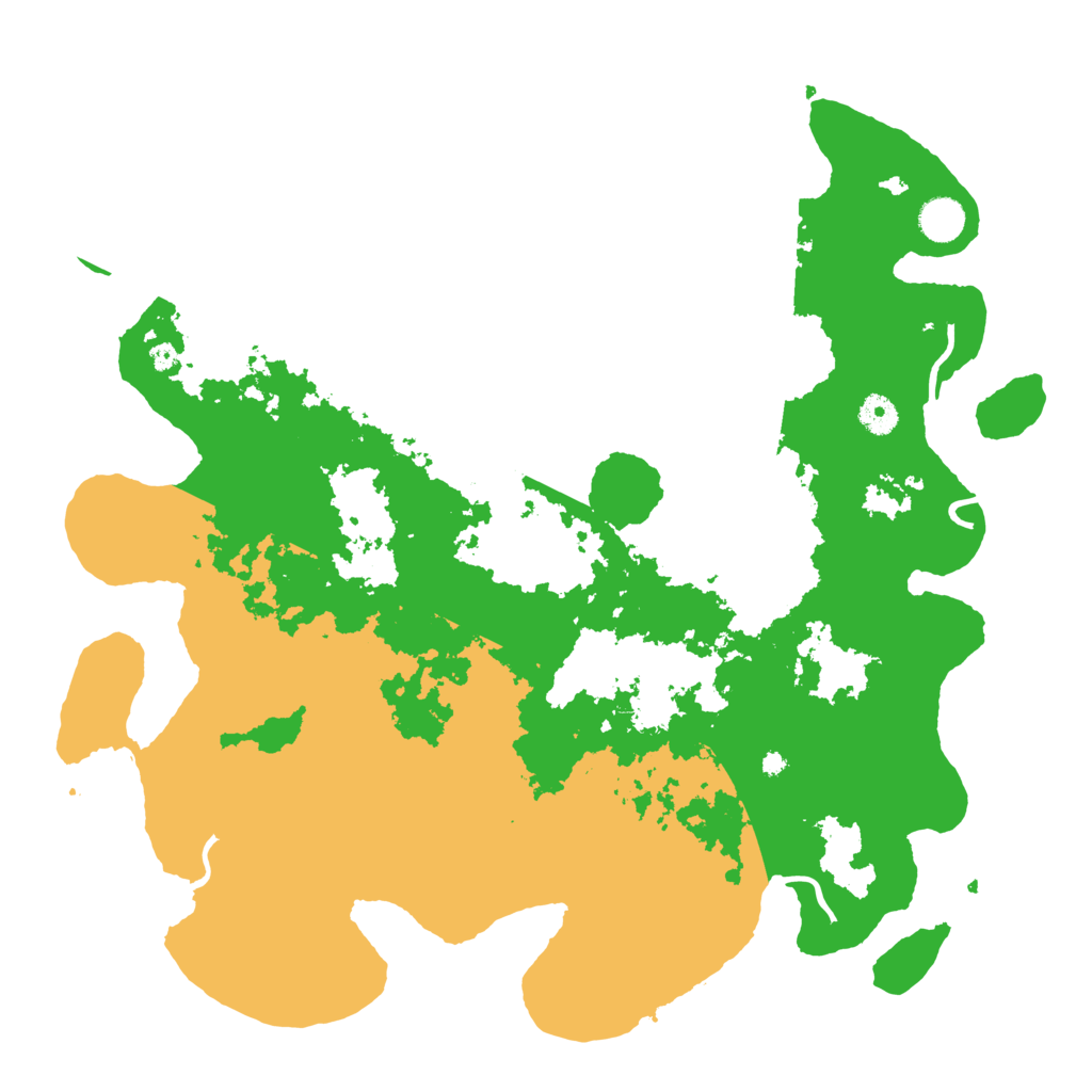 Biome Rust Map: Procedural Map, Size: 4250, Seed: 68397