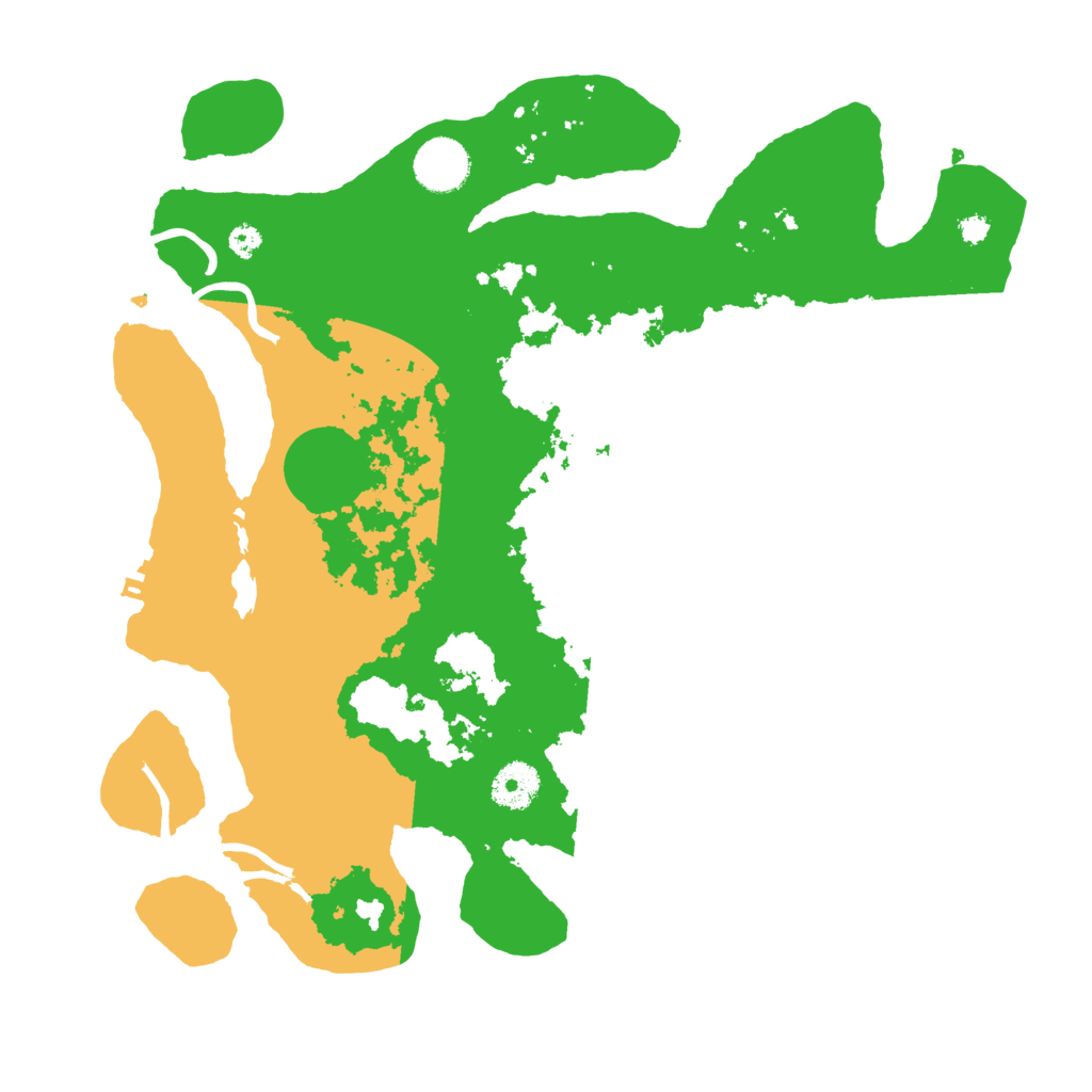 Biome Rust Map: Procedural Map, Size: 3500, Seed: 914010089