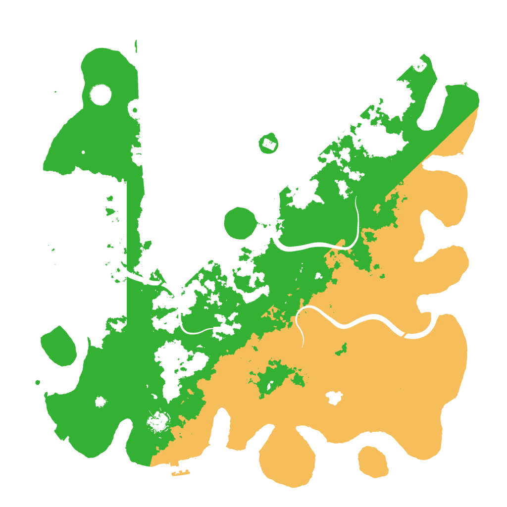 Biome Rust Map: Procedural Map, Size: 4240, Seed: 13923