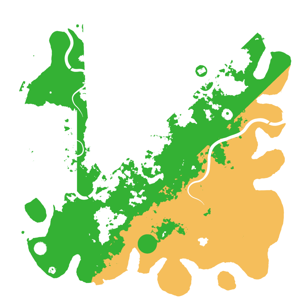 Biome Rust Map: Procedural Map, Size: 4240, Seed: 13923