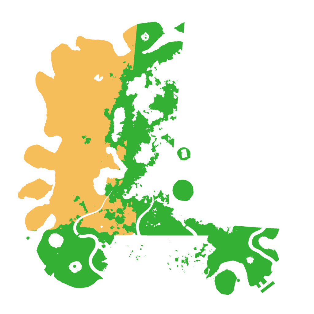 Biome Rust Map: Procedural Map, Size: 4000, Seed: 1843990122