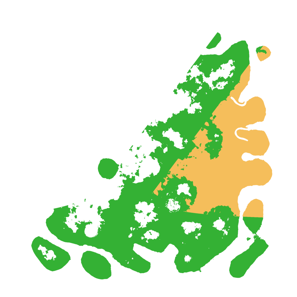 Biome Rust Map: Procedural Map, Size: 4000, Seed: 153703