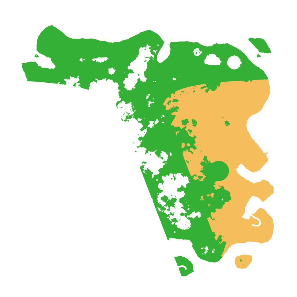 Biome Rust Map: Procedural Map, Size: 3900, Seed: 60000