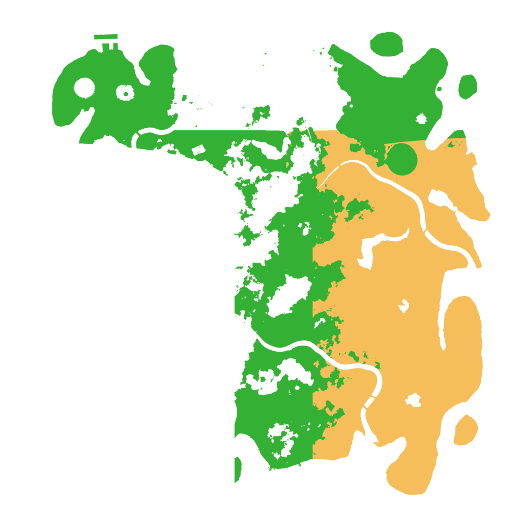 Biome Rust Map: Procedural Map, Size: 4500, Seed: 65093156