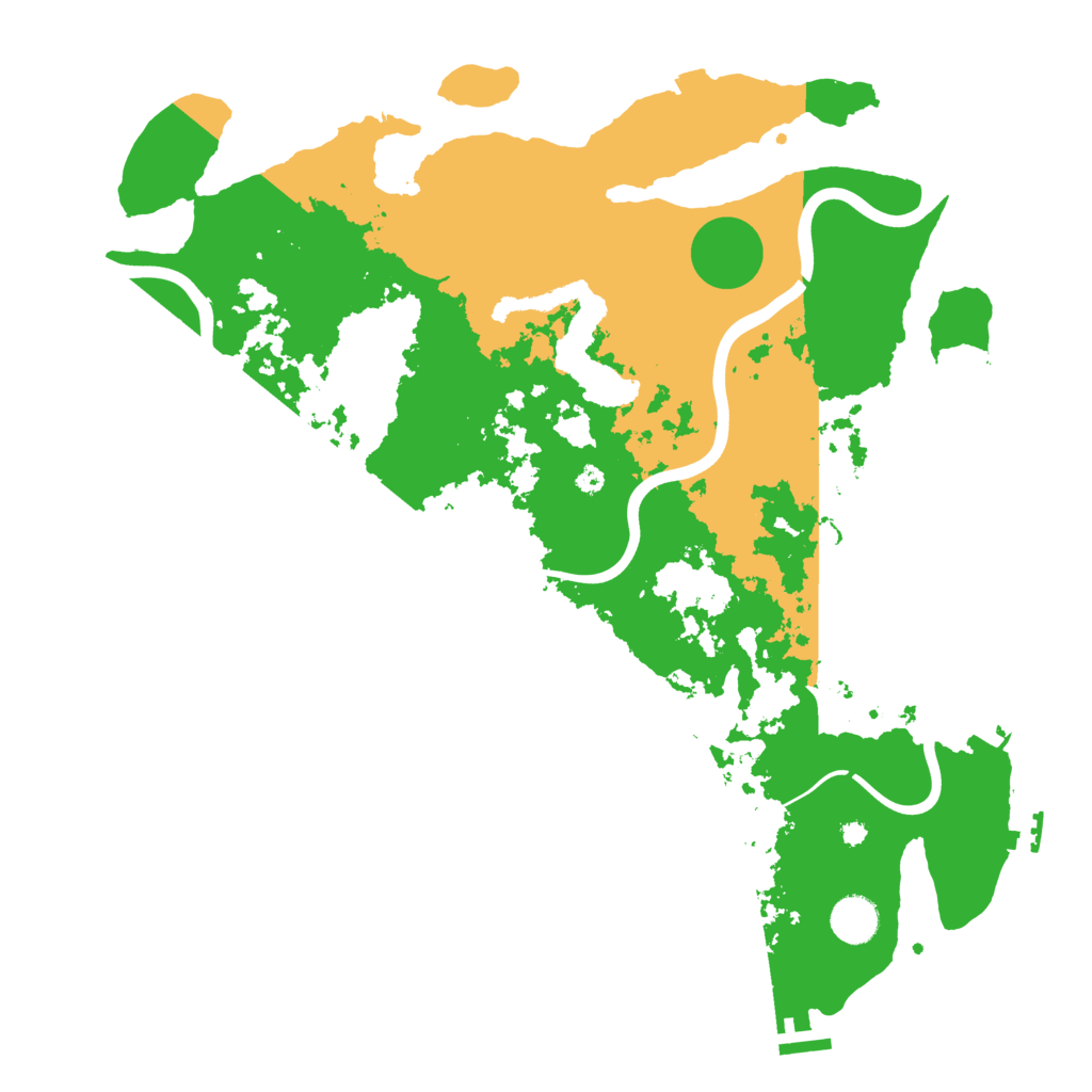 Biome Rust Map: Procedural Map, Size: 4000, Seed: 961416