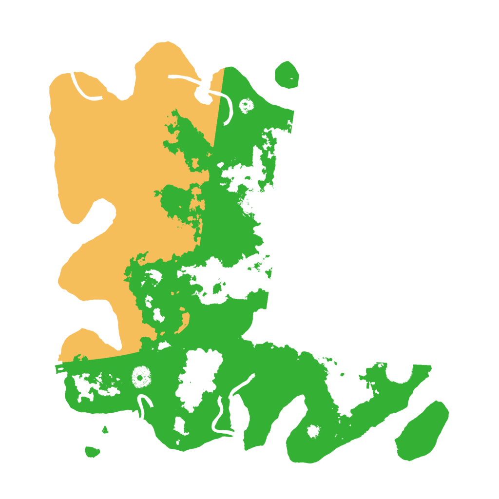 Biome Rust Map: Procedural Map, Size: 3600, Seed: 3717414