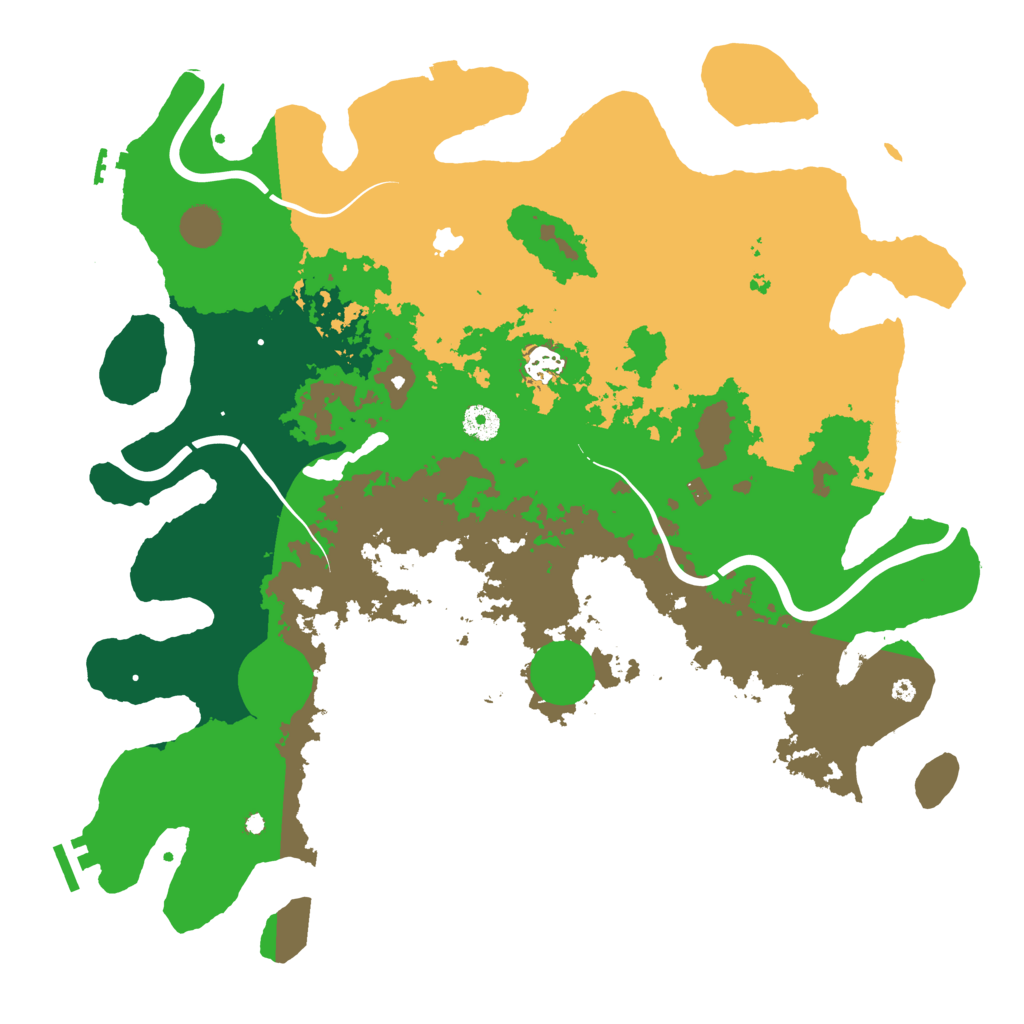 Biome Rust Map: Procedural Map, Size: 4250, Seed: 1688473001