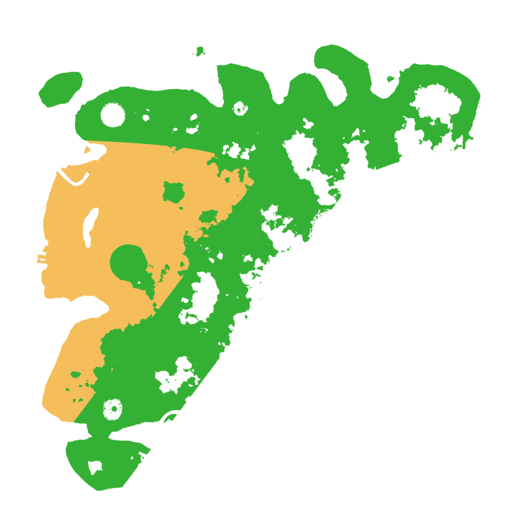 Biome Rust Map: Procedural Map, Size: 3800, Seed: 221193127