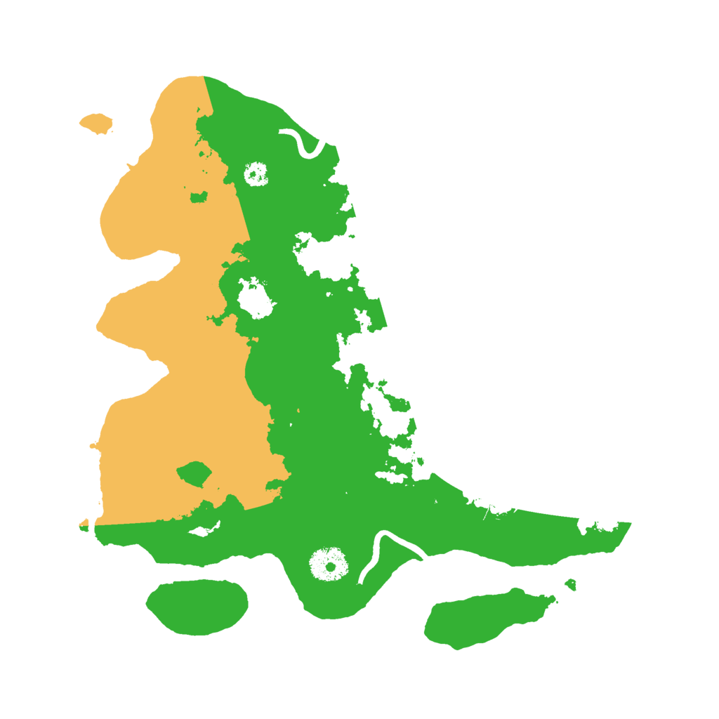 Biome Rust Map: Procedural Map, Size: 3000, Seed: 108864185
