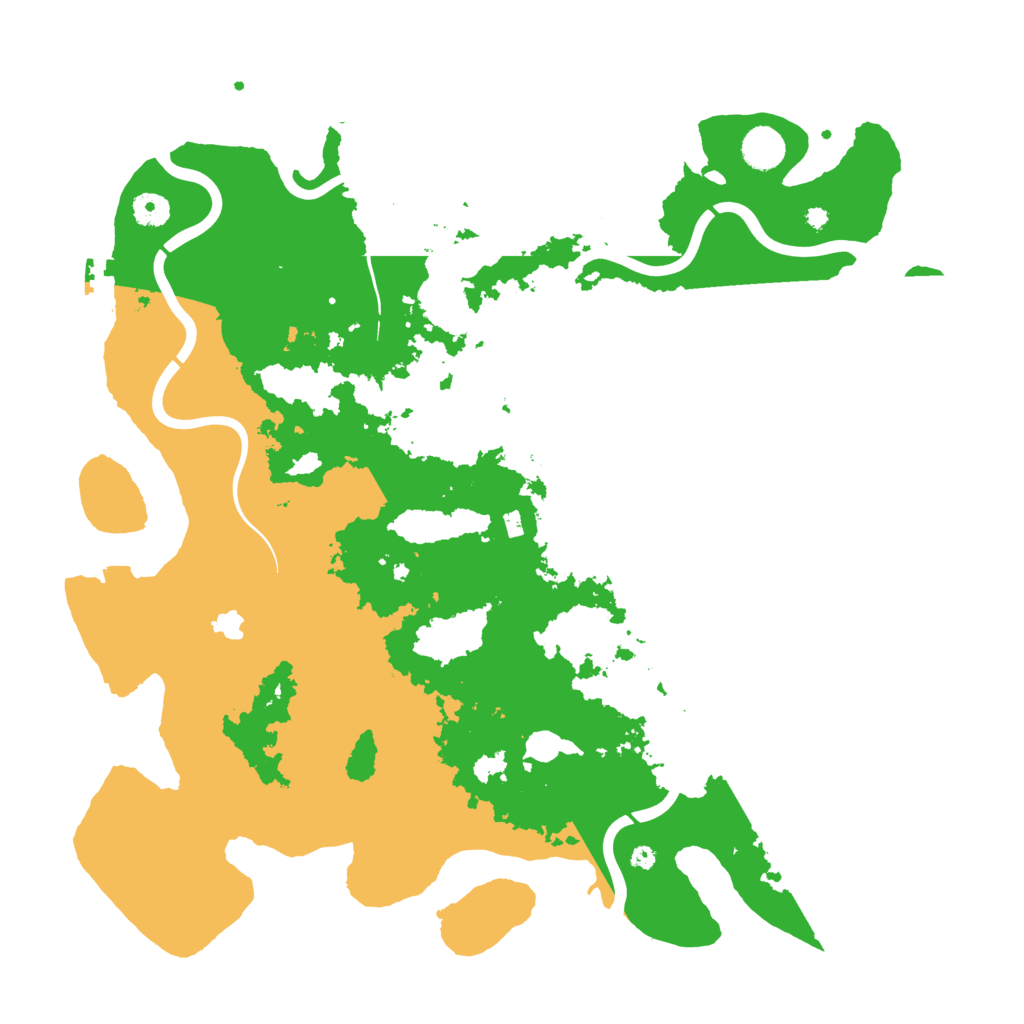 Biome Rust Map: Procedural Map, Size: 4300, Seed: 450