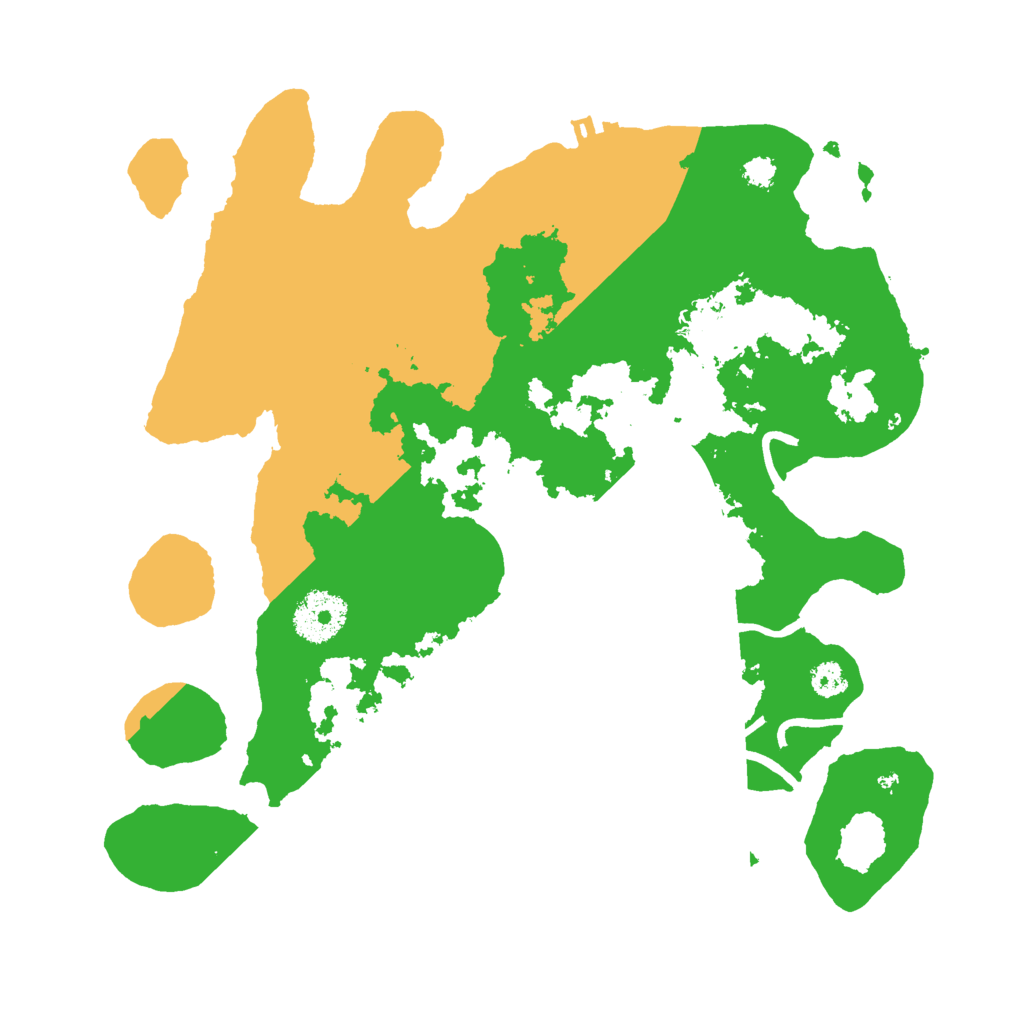 Biome Rust Map: Procedural Map, Size: 3000, Seed: 23806222