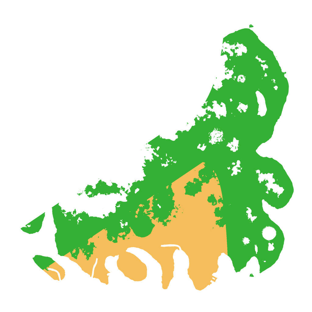 Biome Rust Map: Procedural Map, Size: 4000, Seed: 86620638