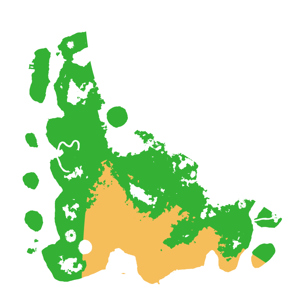 Biome Rust Map: Procedural Map, Size: 3950, Seed: 2041086955