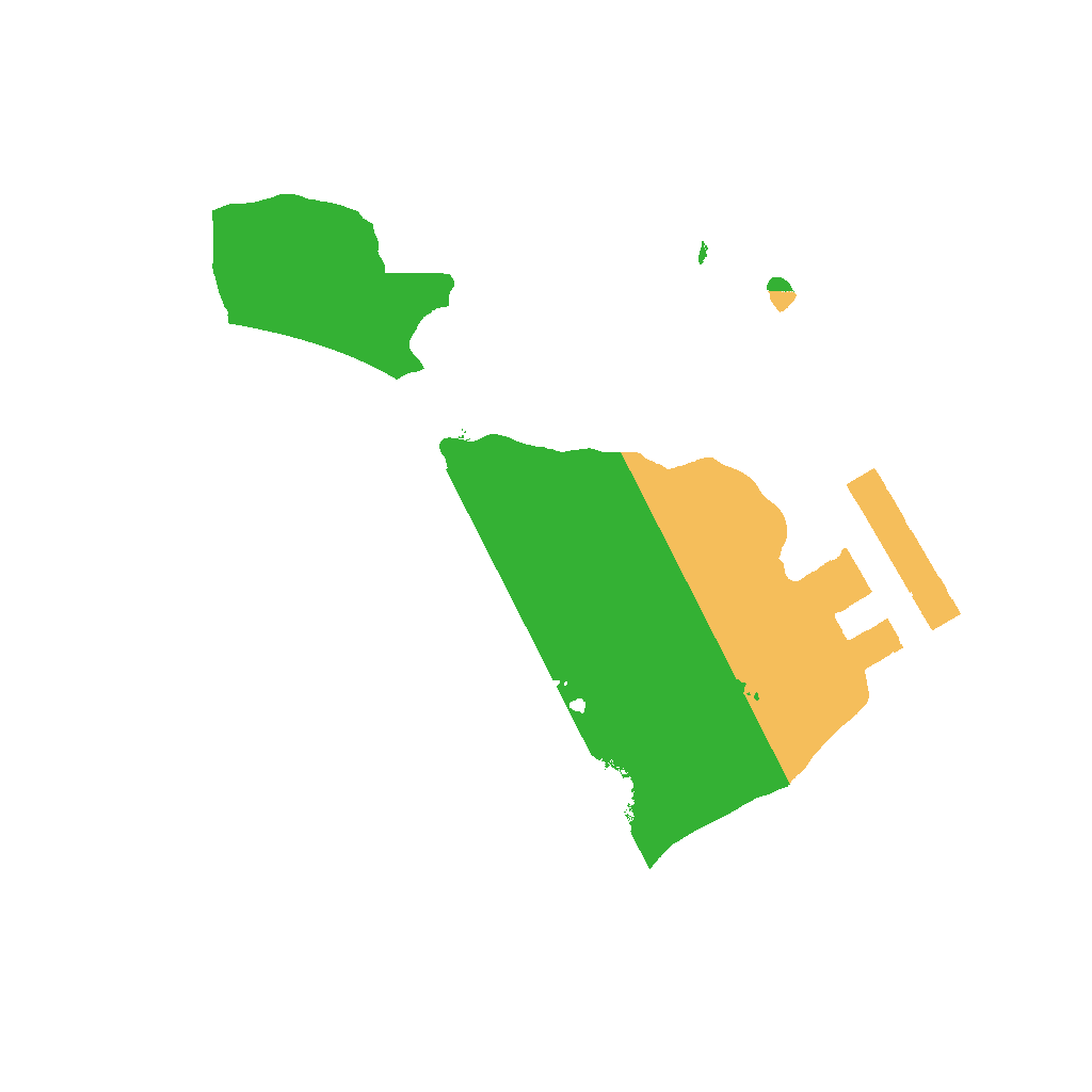 Biome Rust Map: Procedural Map, Size: 1300, Seed: 81779213