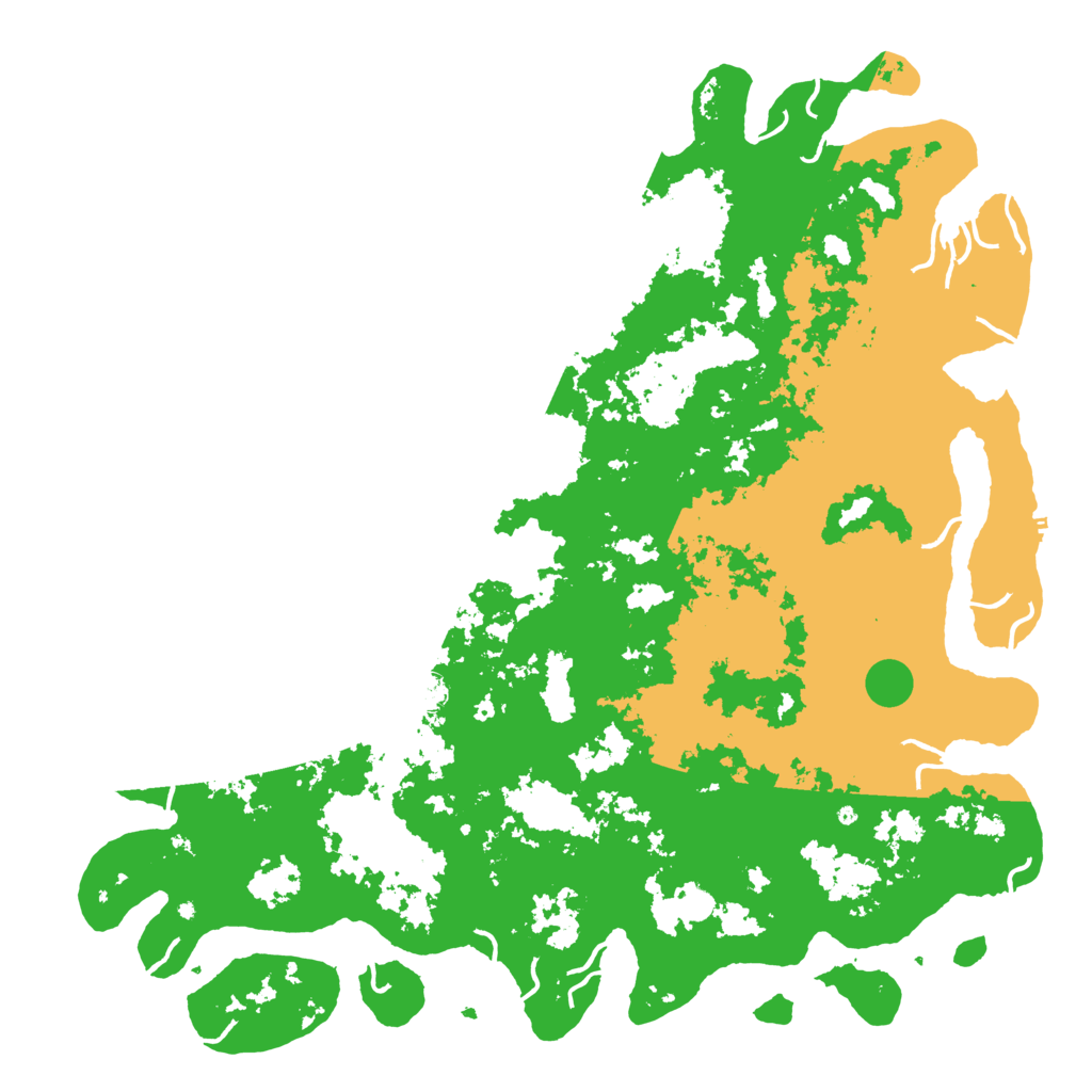 Biome Rust Map: Procedural Map, Size: 6000, Seed: 945083308