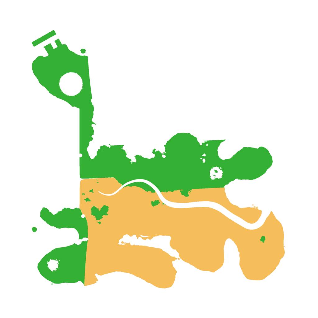 Biome Rust Map: Procedural Map, Size: 2500, Seed: 1662202073