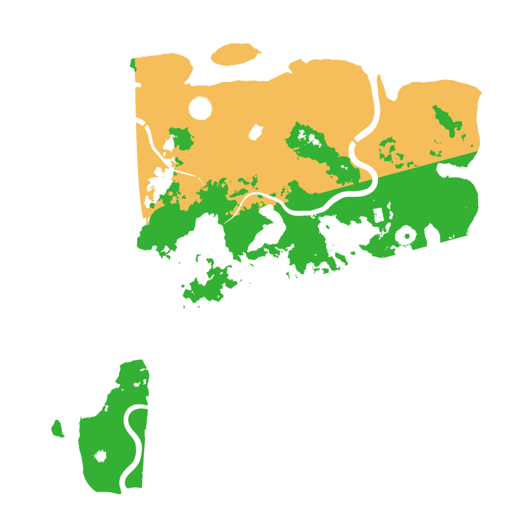 Biome Rust Map: Procedural Map, Size: 4000, Seed: 141