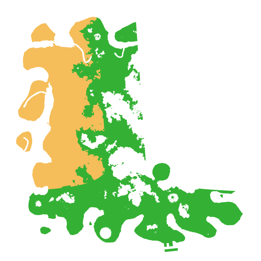 Biome Rust Map: Procedural Map, Size: 4000, Seed: 386527