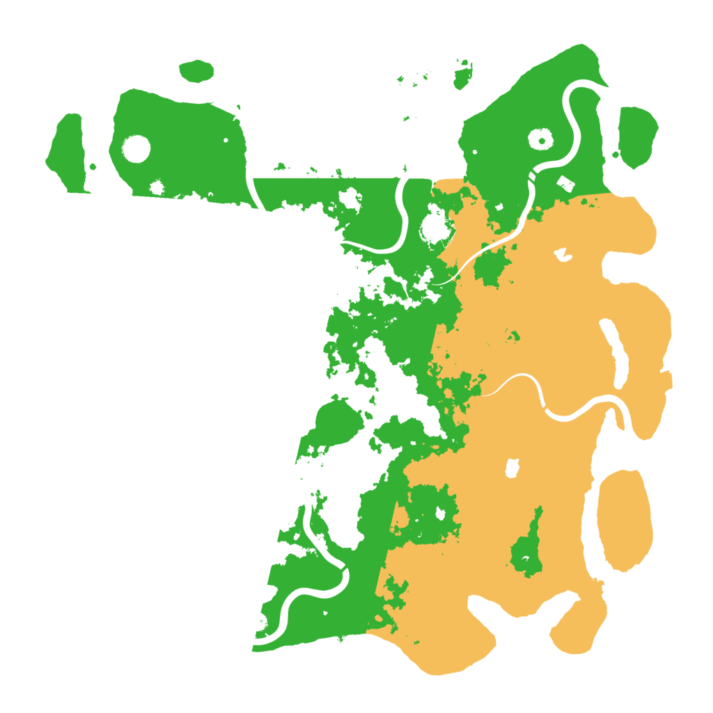 Biome Rust Map: Procedural Map, Size: 4500, Seed: 630587238