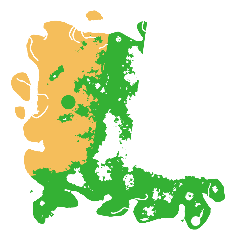 Biome Rust Map: Procedural Map, Size: 4500, Seed: 1170360973