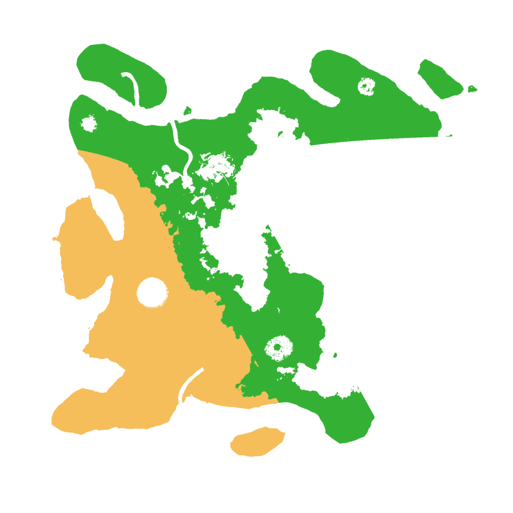 Biome Rust Map: Procedural Map, Size: 3000, Seed: 1759571424