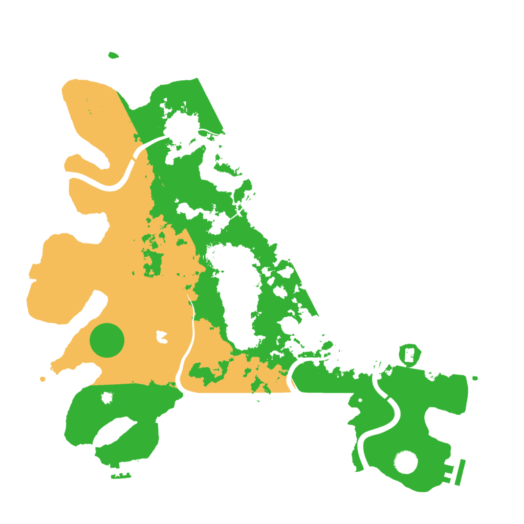 Biome Rust Map: Procedural Map, Size: 4000, Seed: 656329