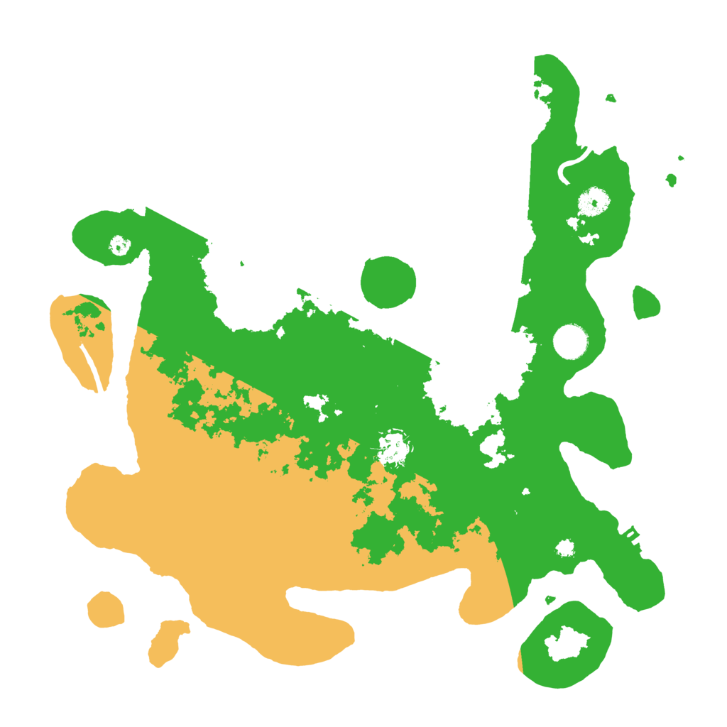 Biome Rust Map: Procedural Map, Size: 3700, Seed: 908233691