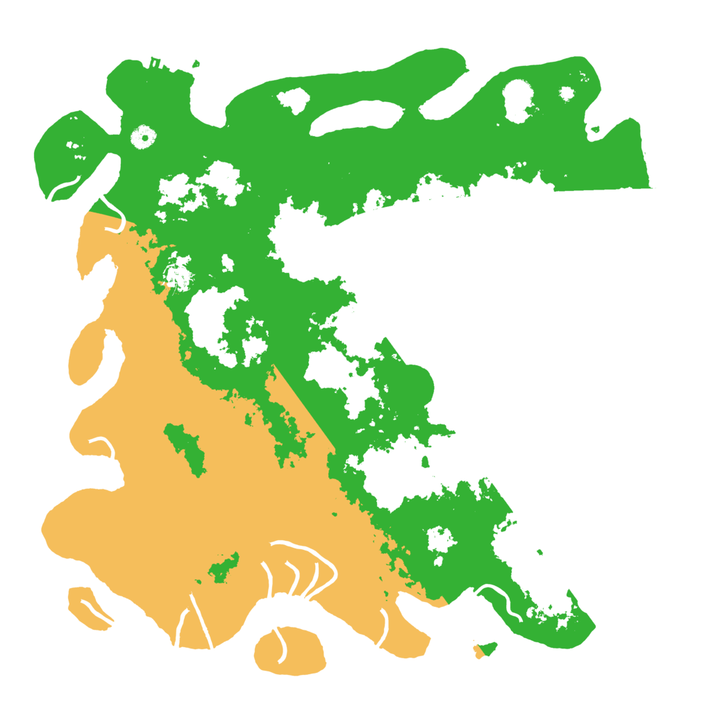 Biome Rust Map: Procedural Map, Size: 4500, Seed: 296878226