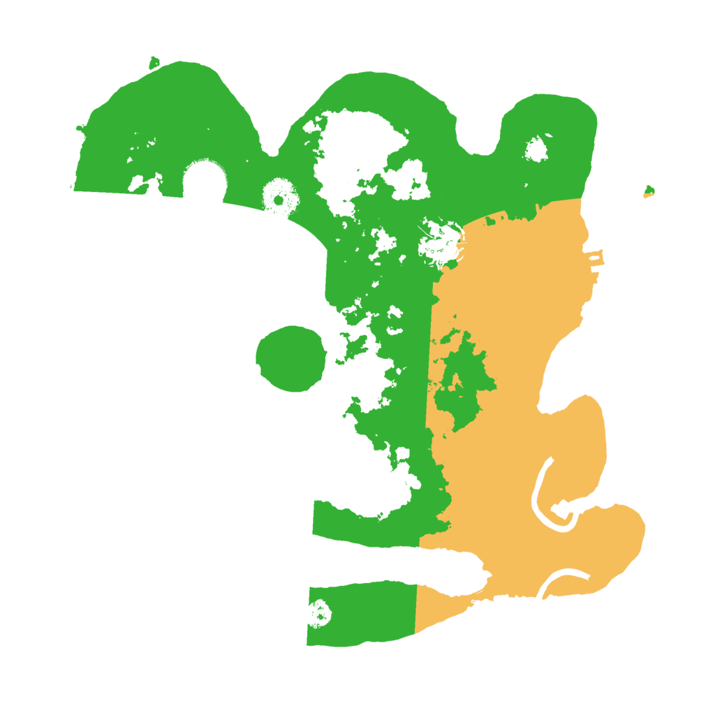 Biome Rust Map: Procedural Map, Size: 2900, Seed: 5138008