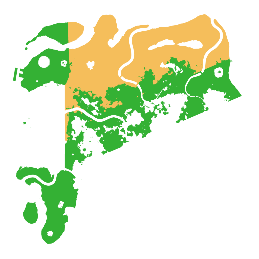 Biome Rust Map: Procedural Map, Size: 4000, Seed: 506485295
