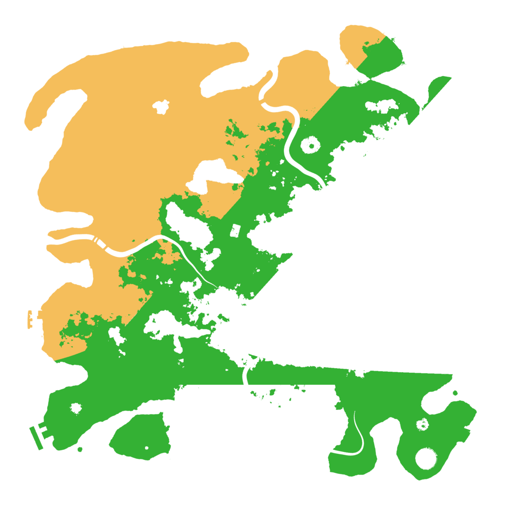 Biome Rust Map: Procedural Map, Size: 4250, Seed: 72155168