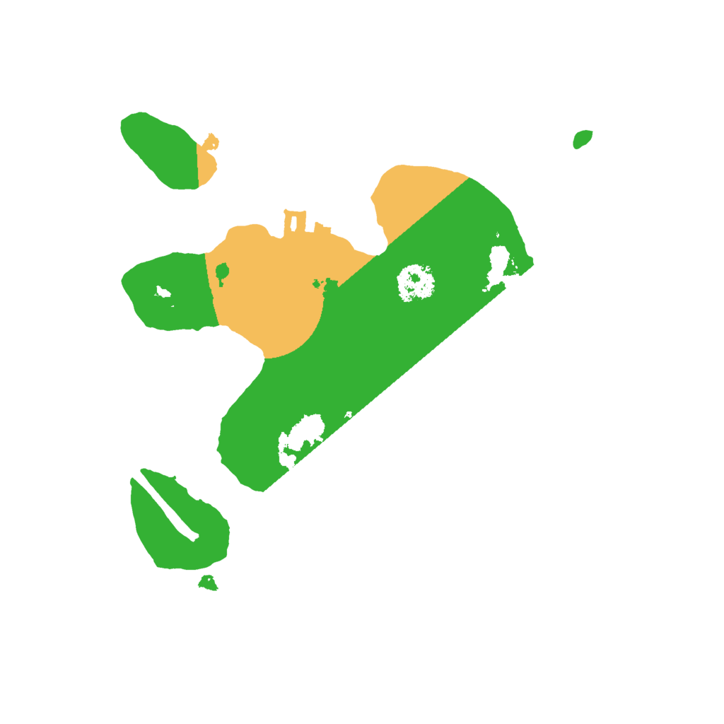 Biome Rust Map: Procedural Map, Size: 2000, Seed: 4662