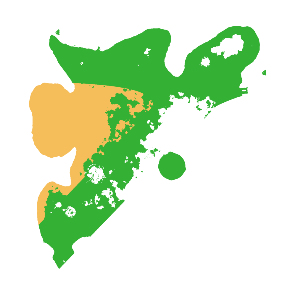 Biome Rust Map: Procedural Map, Size: 3000, Seed: 1588482