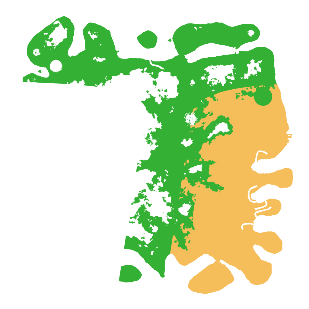 Biome Rust Map: Procedural Map, Size: 4500, Seed: 14650791