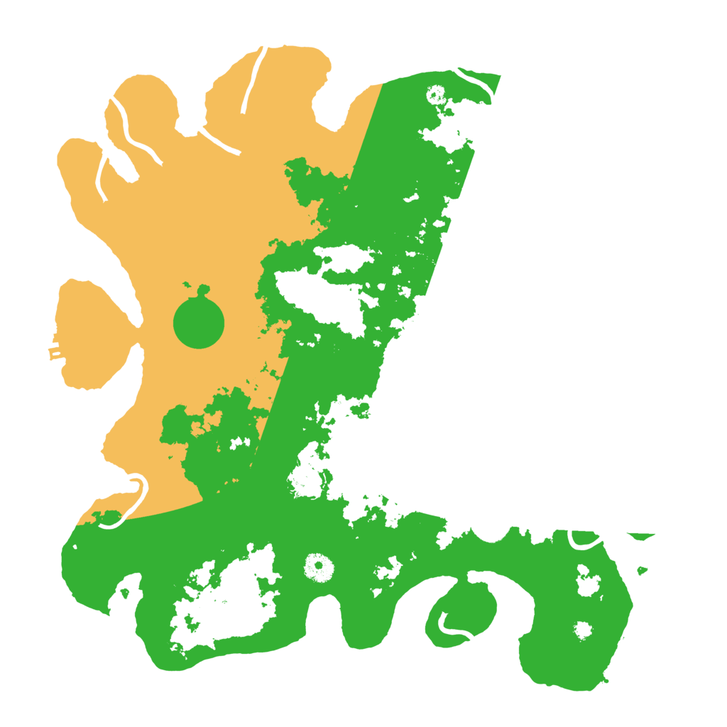 Biome Rust Map: Procedural Map, Size: 3750, Seed: 1543332085