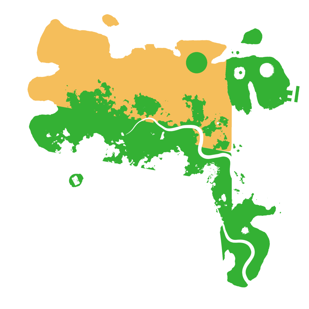Biome Rust Map: Procedural Map, Size: 3850, Seed: 569157690