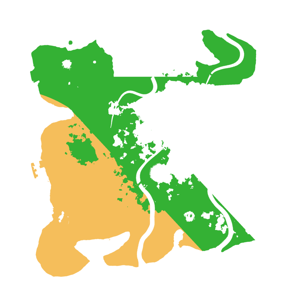 Biome Rust Map: Procedural Map, Size: 3000, Seed: 1403193249
