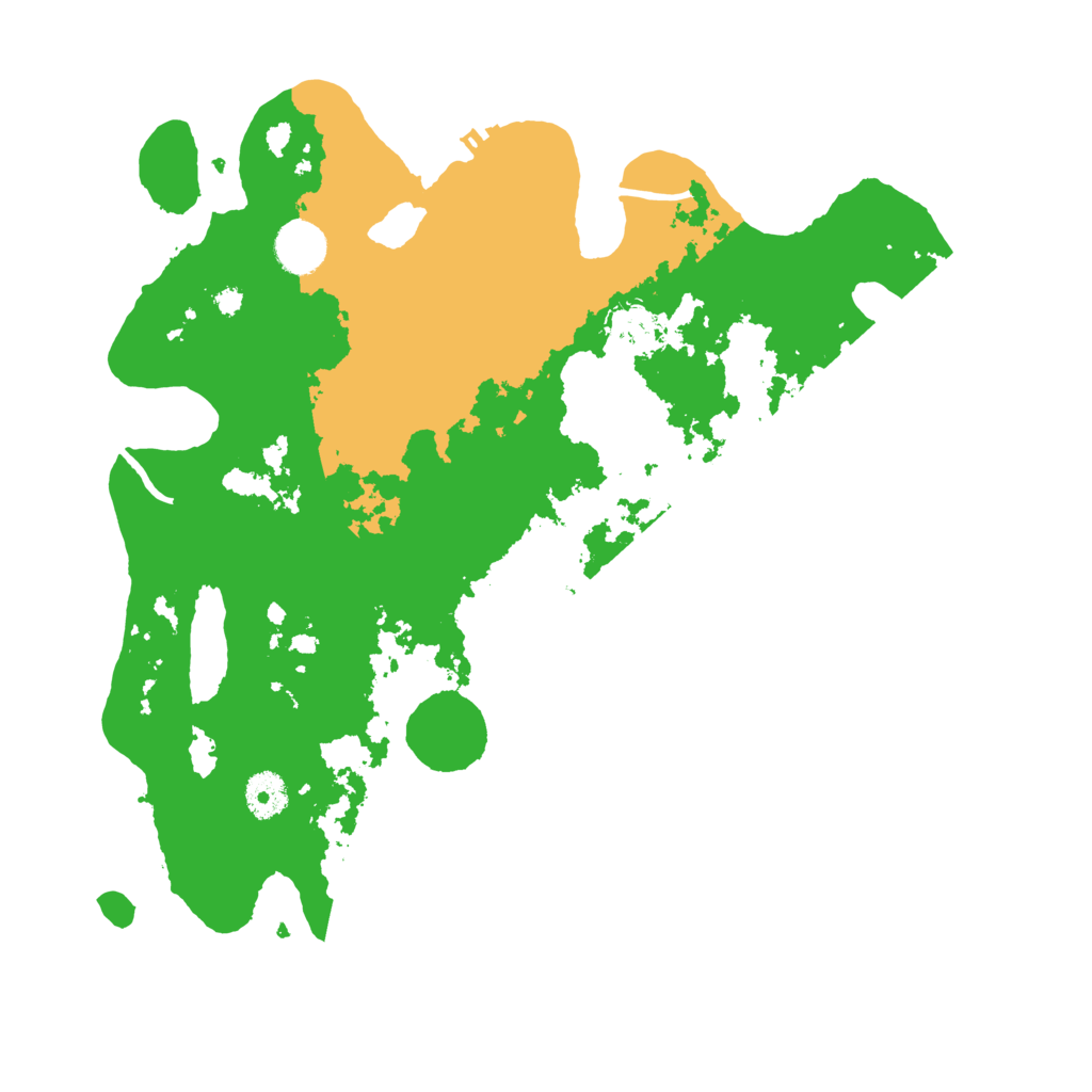 Biome Rust Map: Procedural Map, Size: 3700, Seed: 1427971983