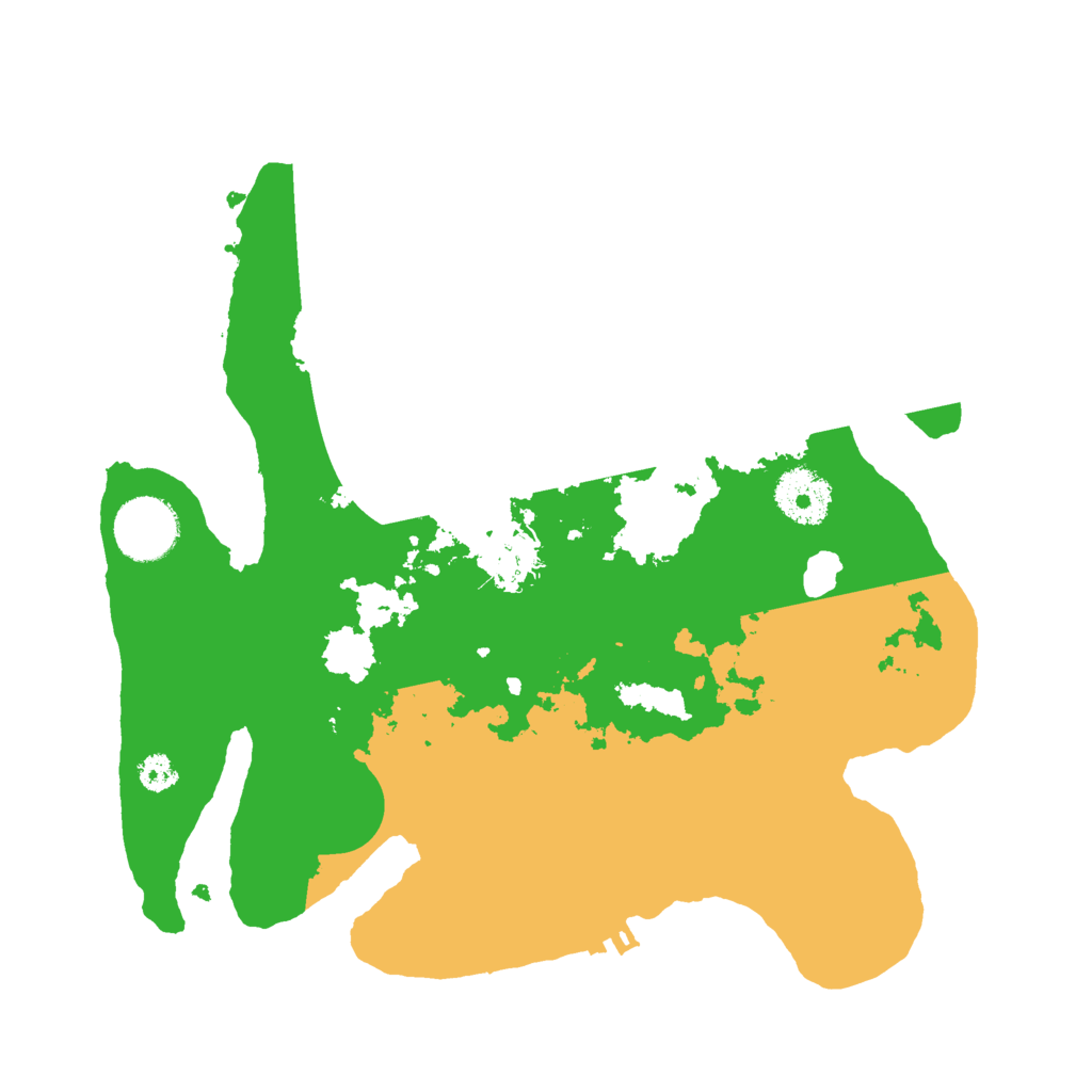 Biome Rust Map: Procedural Map, Size: 3000, Seed: 242231