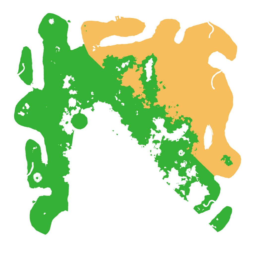 Biome Rust Map: Procedural Map, Size: 4250, Seed: 395749109