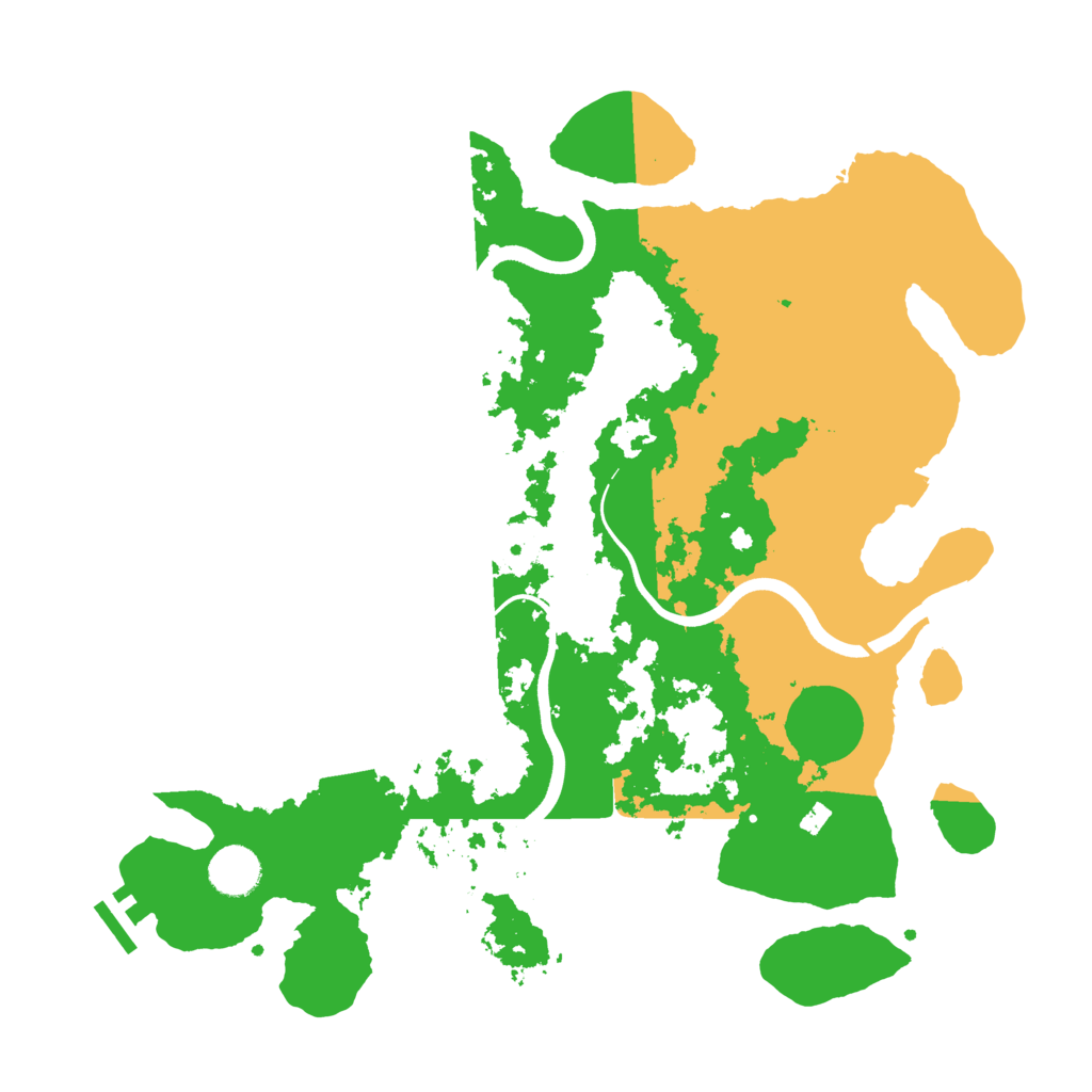 Biome Rust Map: Procedural Map, Size: 3750, Seed: 1887689714