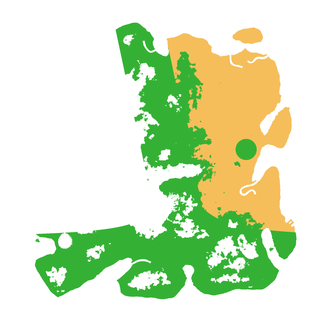 Biome Rust Map: Procedural Map, Size: 4000, Seed: 627915628